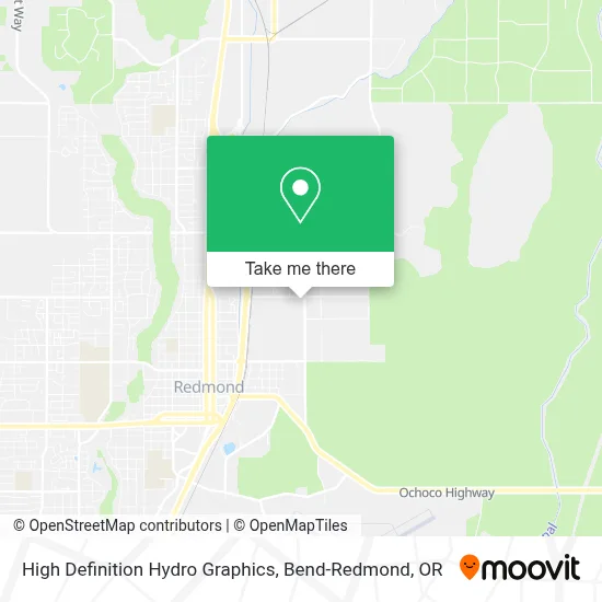 High Definition Hydro Graphics map