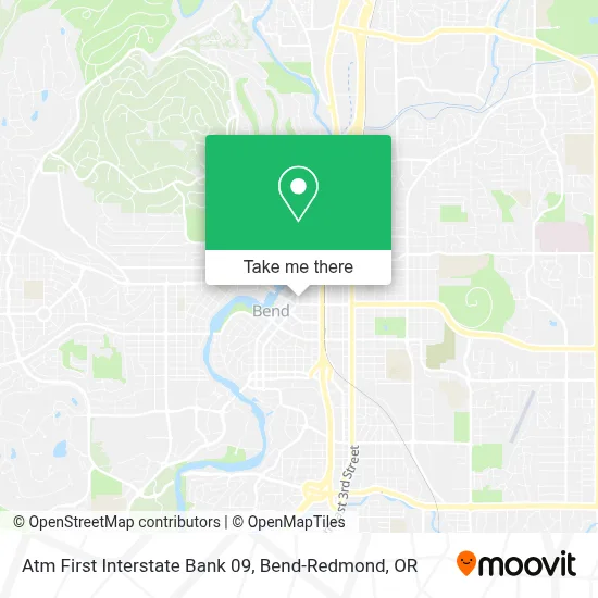 Atm First Interstate Bank 09 map