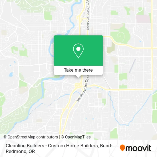 Cleanline Builders - Custom Home Builders map
