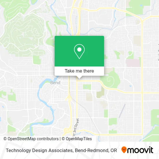 Technology Design Associates map