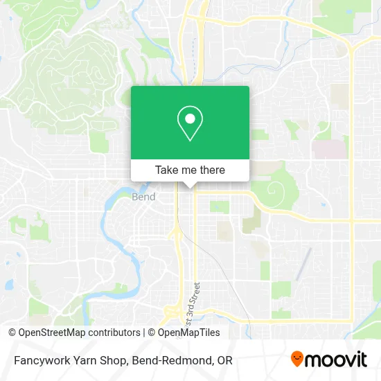 Fancywork Yarn Shop map