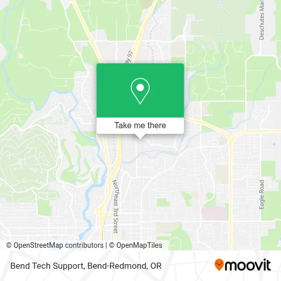 Bend Tech Support map
