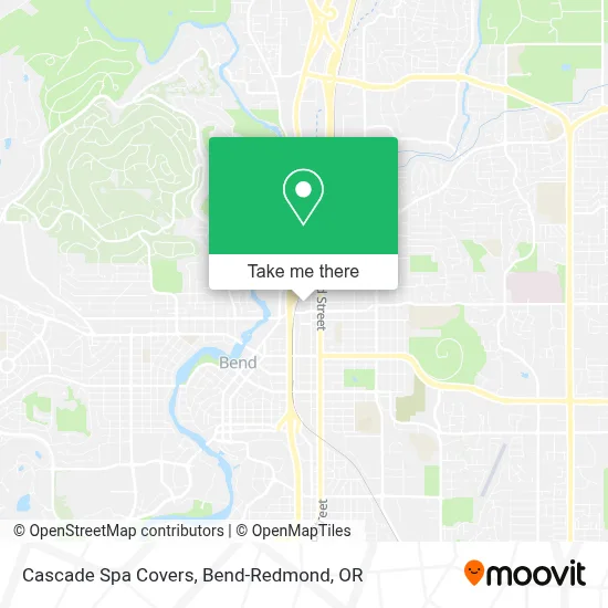 Cascade Spa Covers map