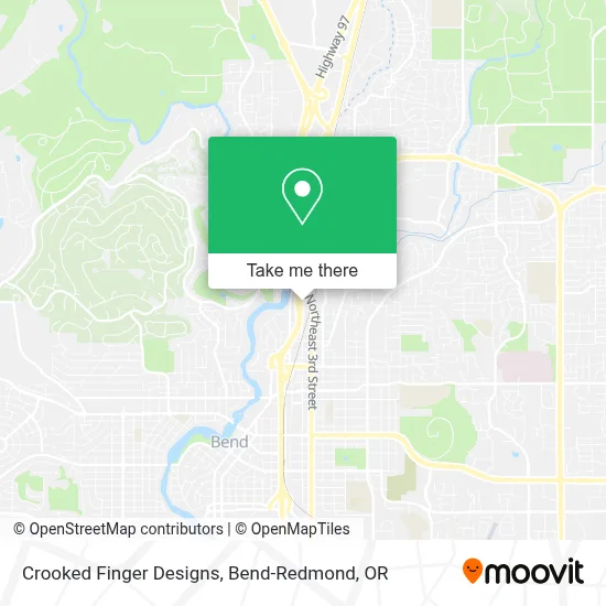 Crooked Finger Designs map