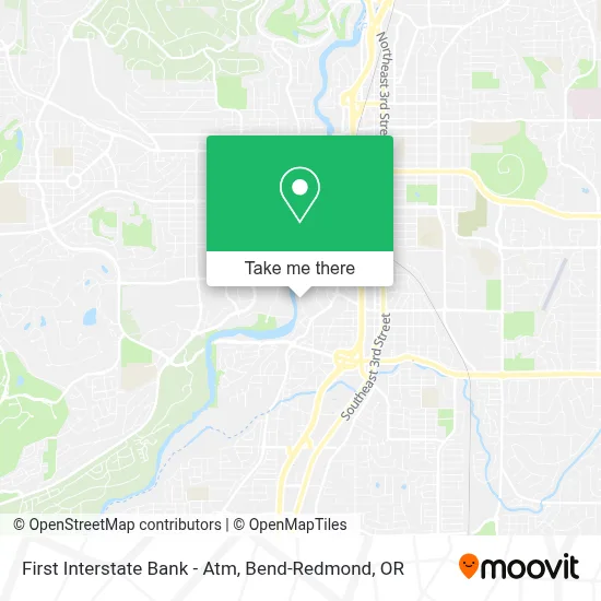 First Interstate Bank - Atm map