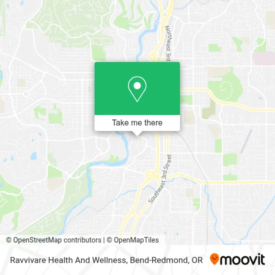 Ravvivare Health And Wellness map