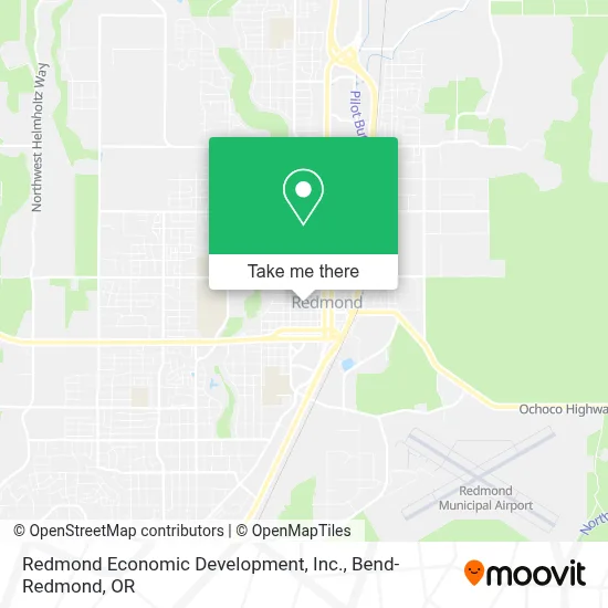 Redmond Economic Development, Inc. map