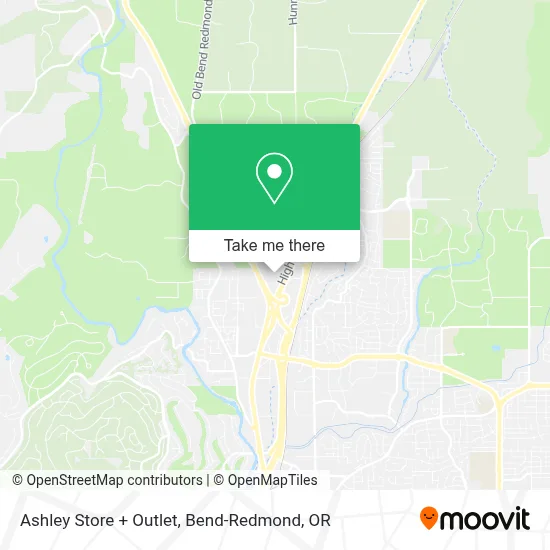 Ashley Store + Outlet map