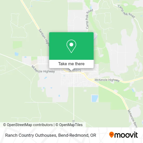 Ranch Country Outhouses map