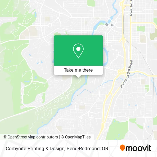 Corbynite Printing & Design map