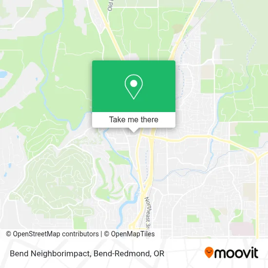 Bend Neighborimpact map