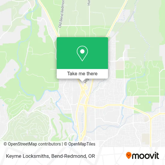 Keyme Locksmiths map