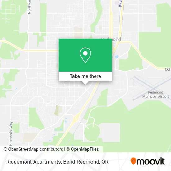 Ridgemont Apartments map