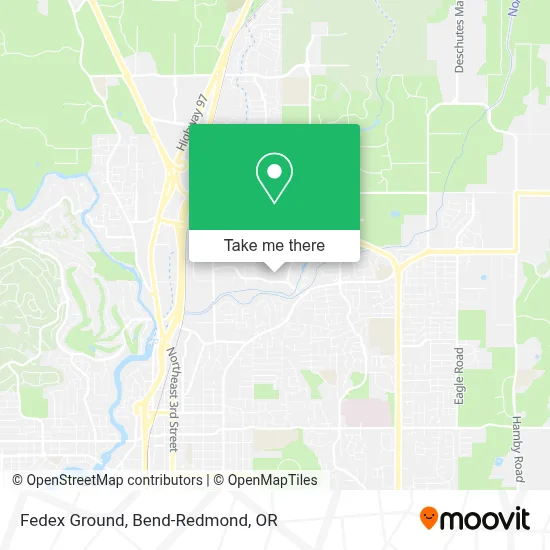 Fedex Ground map