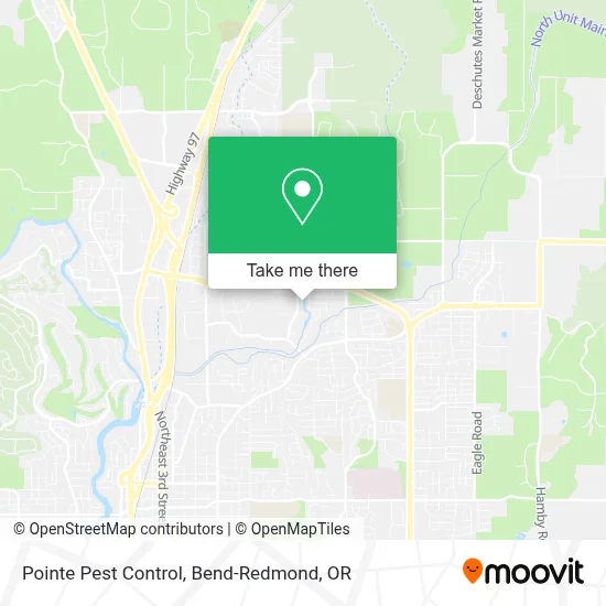 Pointe Pest Control map
