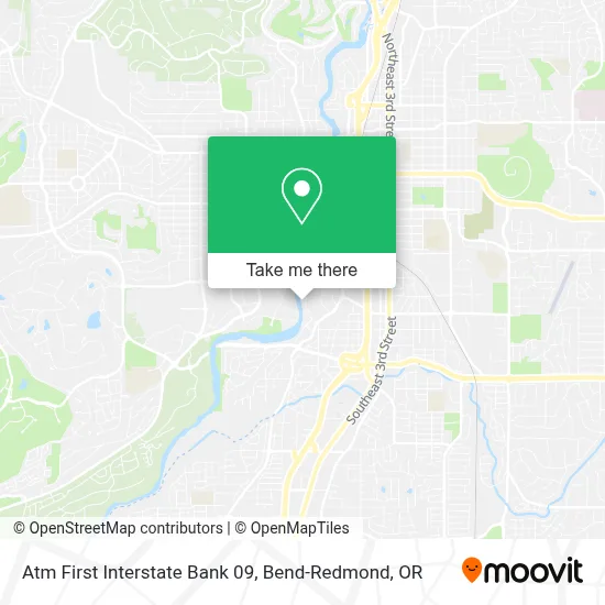 Atm First Interstate Bank 09 map