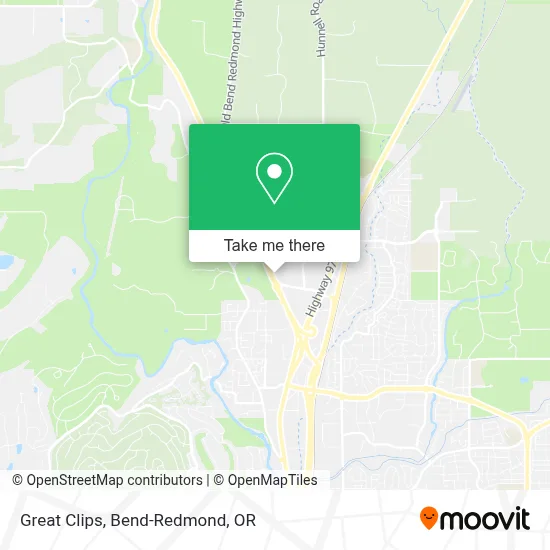 Great Clips map