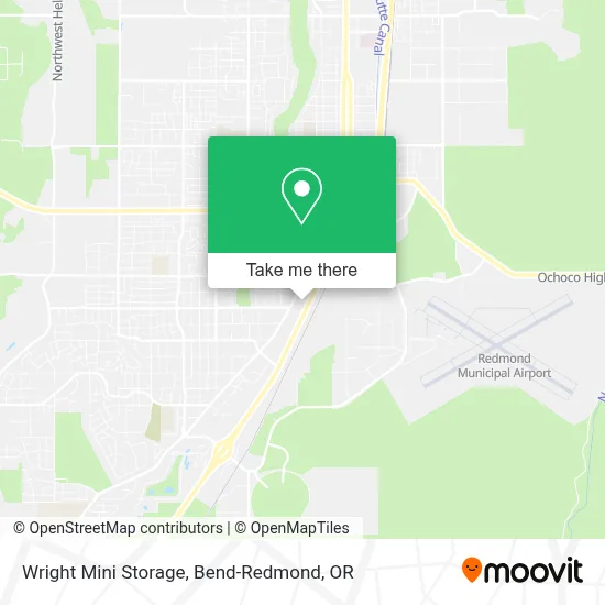 Wright Mini Storage map