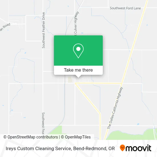 Ireys Custom Cleaning Service map