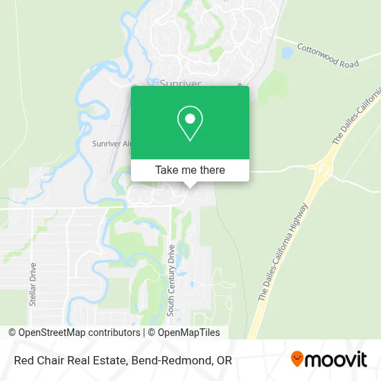Red Chair Real Estate map