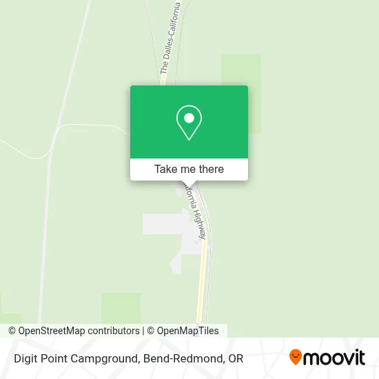 Digit Point Campground map