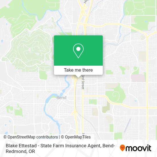 Blake Ettestad - State Farm Insurance Agent map