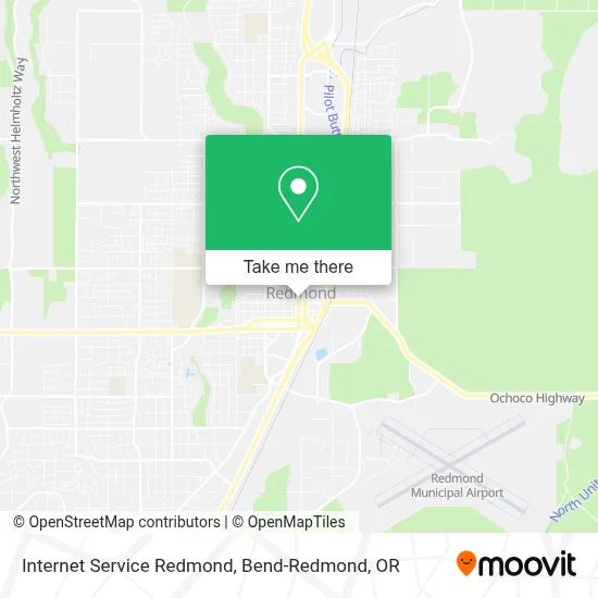 Internet Service Redmond map