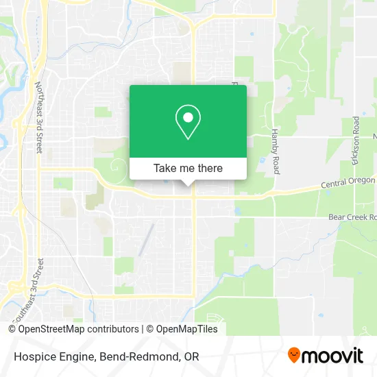 Hospice Engine map