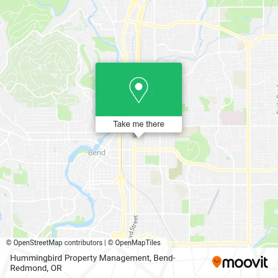 Hummingbird Property Management map