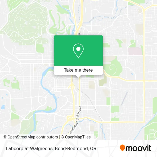 Labcorp at Walgreens map