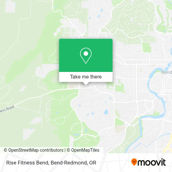Rise Fitness Bend map