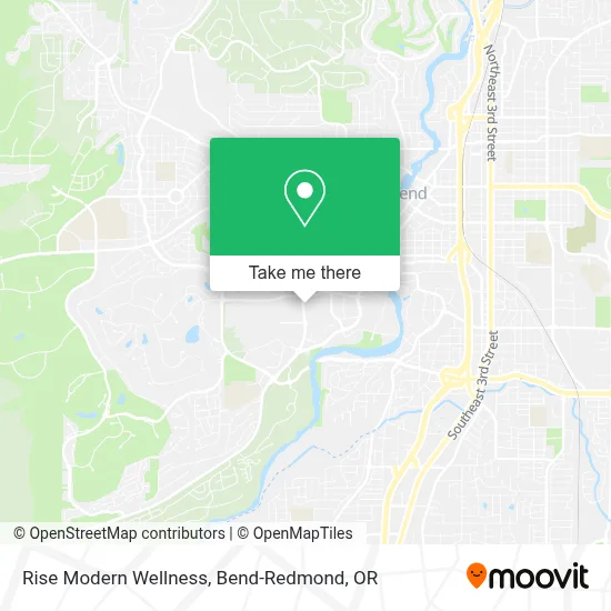 Rise Modern Wellness map