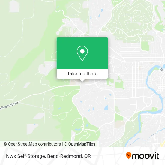Nwx Self-Storage map