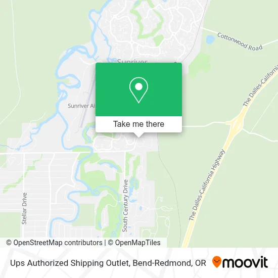 Ups Authorized Shipping Outlet map