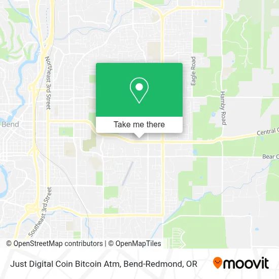 Just Digital Coin Bitcoin Atm map