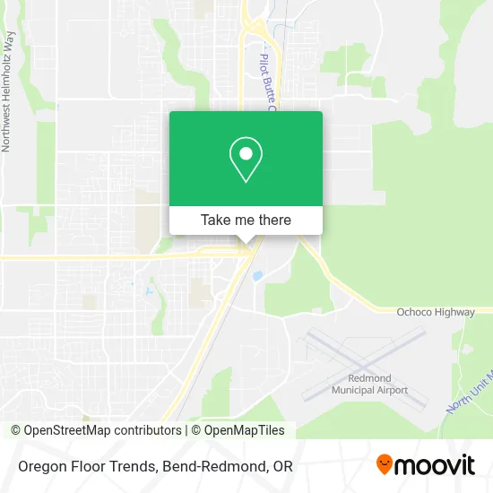 Oregon Floor Trends map