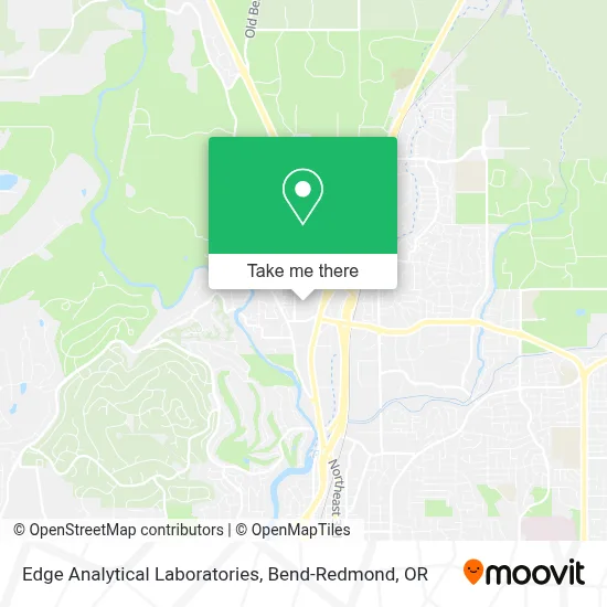 Edge Analytical Laboratories map