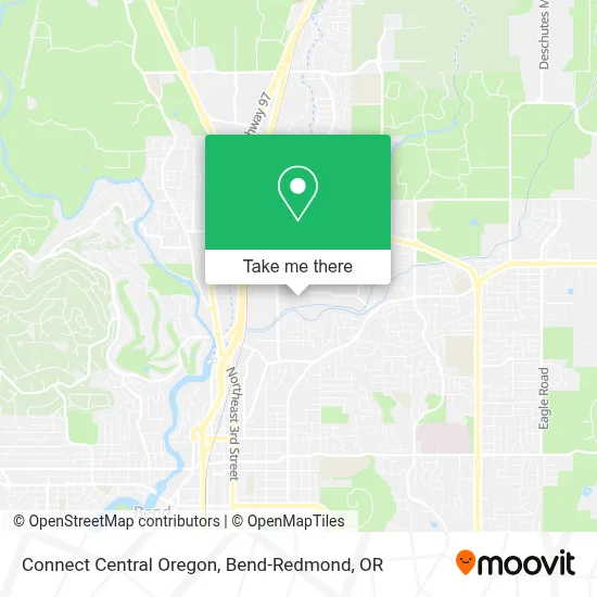 Connect Central Oregon map