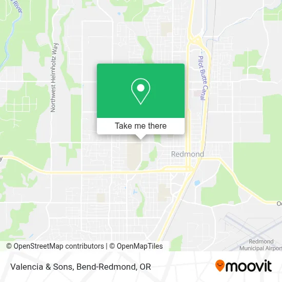 Valencia & Sons map