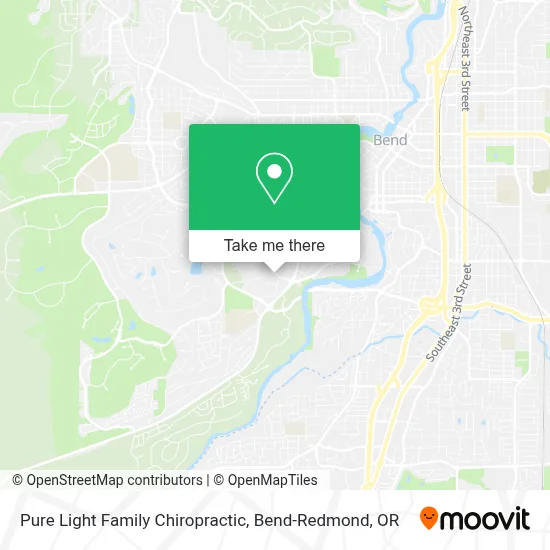 Mapa de Pure Light Family Chiropractic