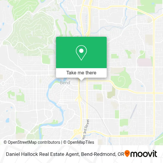 Daniel Hallock Real Estate Agent map