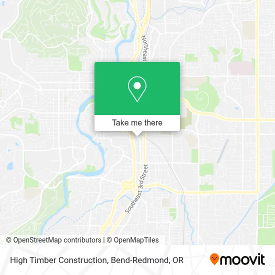 High Timber Construction map
