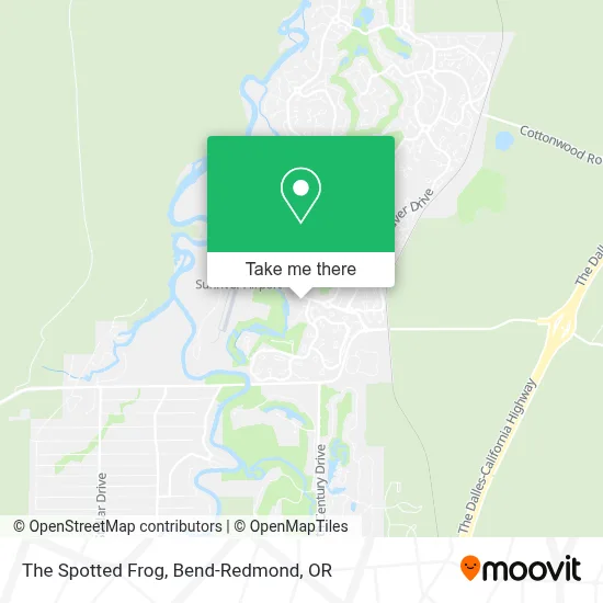 The Spotted Frog map