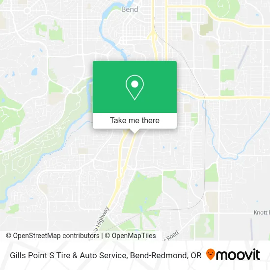 Gills Point S Tire & Auto Service map