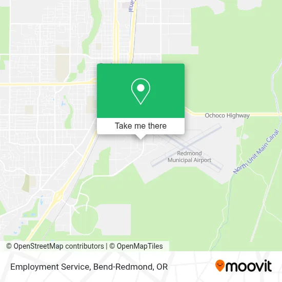 Employment Service map