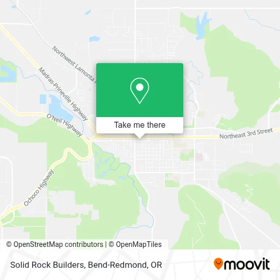 Solid Rock Builders map
