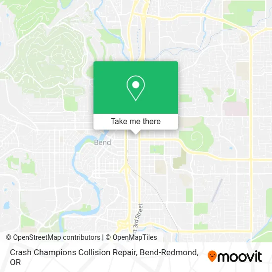 Crash Champions Collision Repair map