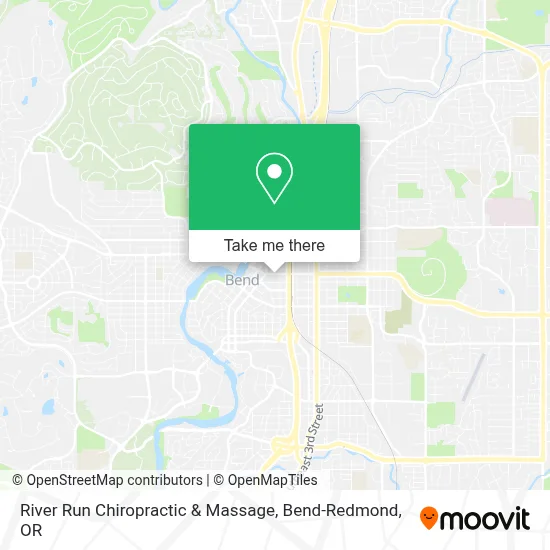 River Run Chiropractic & Massage map