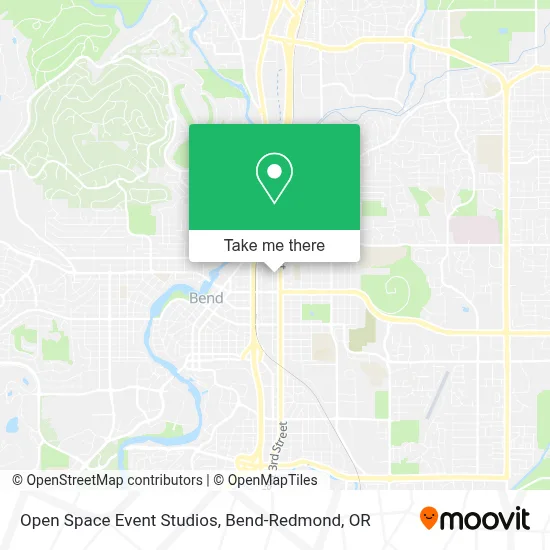 Open Space Event Studios map
