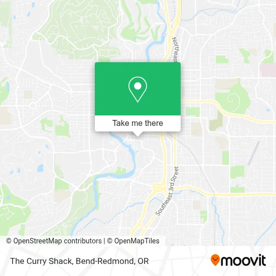 The Curry Shack map